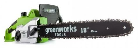 Пила цепная электрическая GREENWORKS 20037 2000Вт 18'' 46см