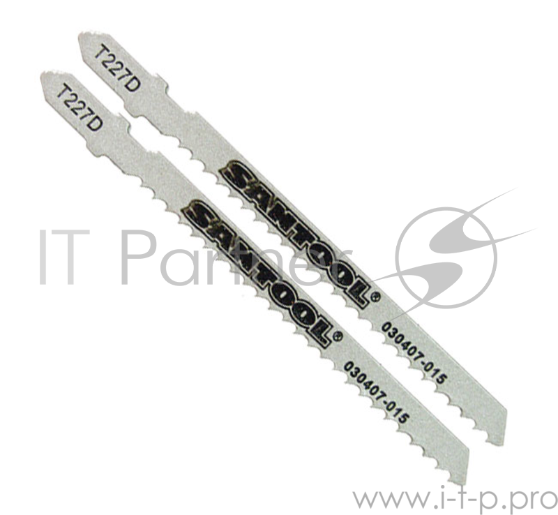 Полотна SANTOOL 030407-015 75 х 3.0мм для электролобзика по металлу тип T227D (2шт./уп.)