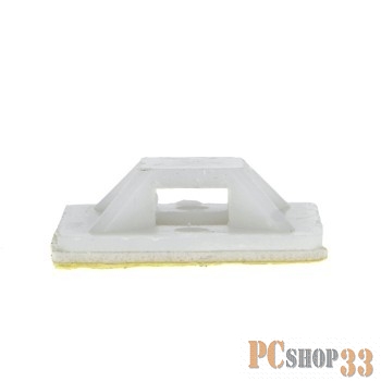 EKF plc-25x25 Площадка самоклеящаяся (25х25мм.) белая (100шт.) EKF PROxima