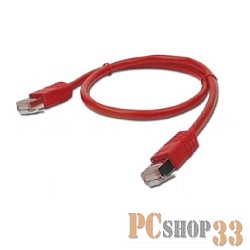 Коммутационный шнур Bion Патч корд UTP кат.5е 0.25м красный БионBNPP12-0.25M/R