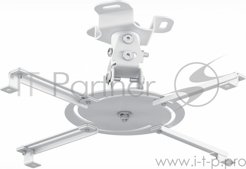 Кронштейн для проектора Holder PR-103-W белый макс.20кг потолочный поворот и наклон