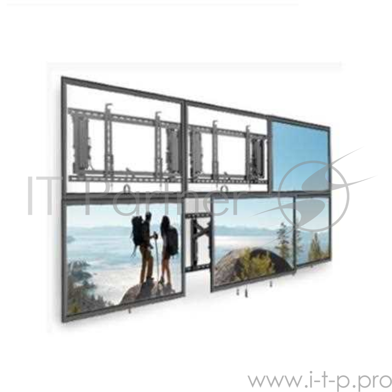 Кронштейн CHIEF Крепление настенное с рейками ConnexSys для видеосистемы (на 1 экран), 42-80