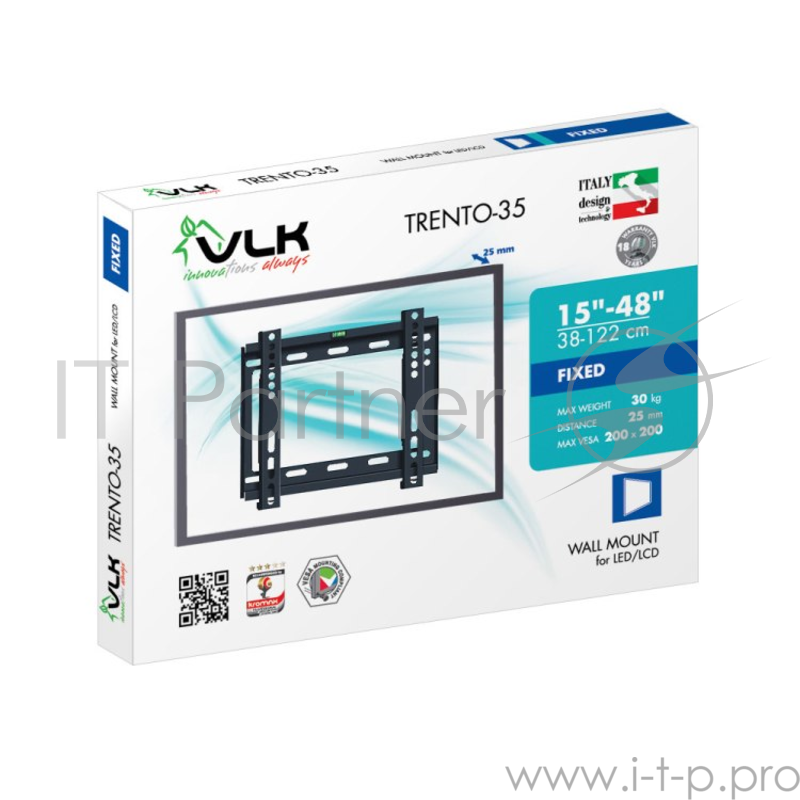 Кронштейн VLK TRENTO-35 black, LED/LCD TV 15