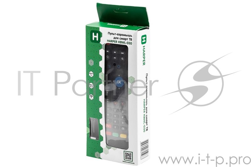 Беспроводная аэромышь клавиатура пульт HARPER KBWL-030 для СМАРТ ТВ