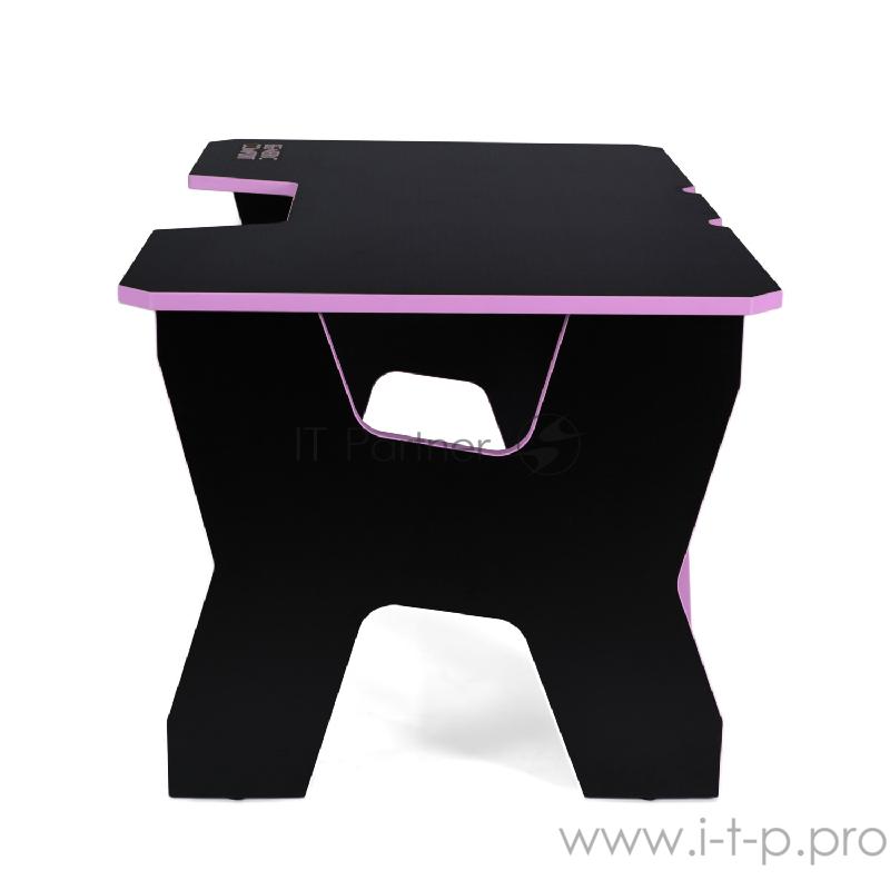 Игровой стол чёрно-фиолетовый Generic Comfort Gamer2/DS/NP (ЛДСП Е1,150 x 90 x 75)