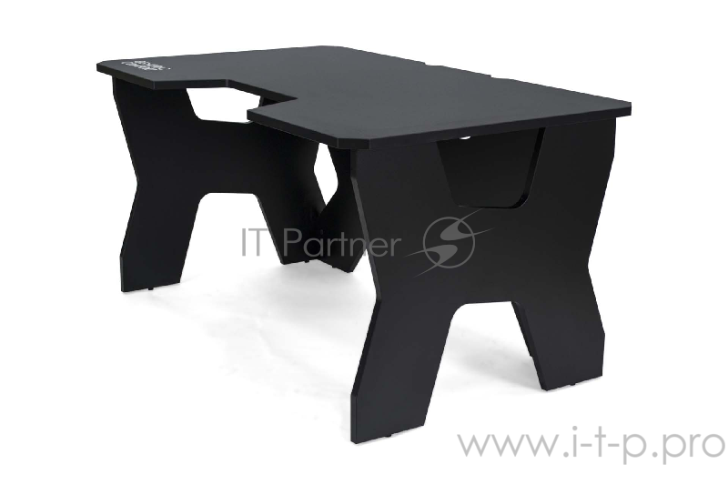 Игровой стол чёрный Generic Comfort Gamer2/DS/N (ЛДСП Е1,150 x 90 x 75)