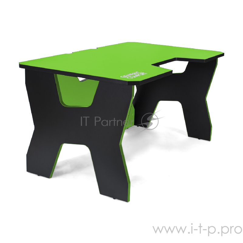 Игровой стол зелёно-чёрный Generic Comfort Gamer2/NE (ЛДСП Е1,150 x 90 x 75)