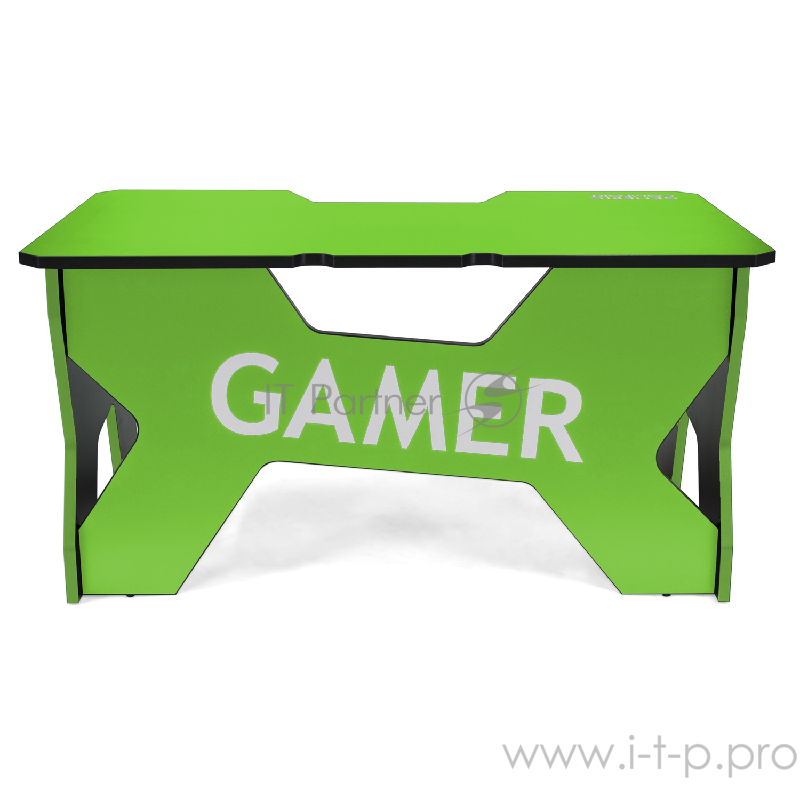 Игровой стол зелёно-чёрный Generic Comfort Gamer2/NE (ЛДСП Е1,150 x 90 x 75)