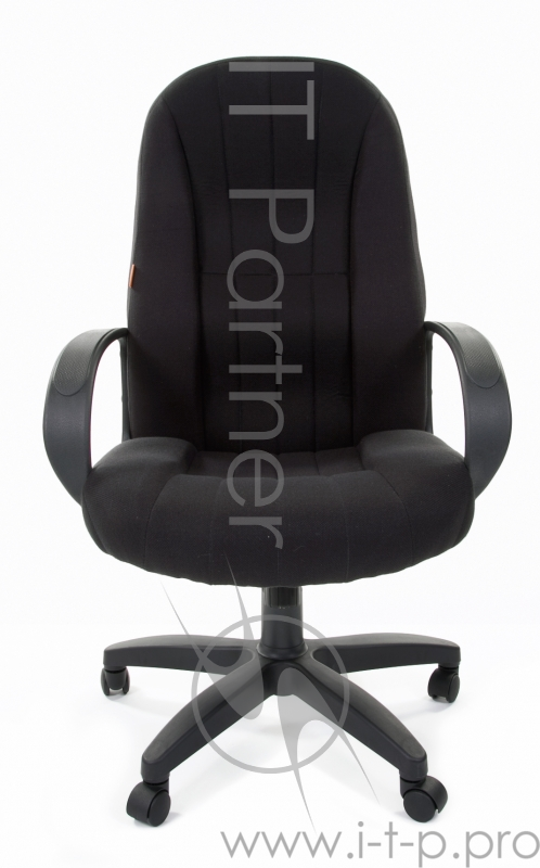 Офисное кресло Chairman 685 чёрное (ткань, пластик, газпатрон 3 кл, ролики, механизм качания)