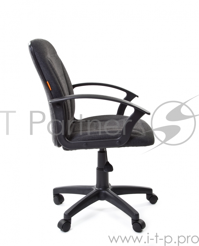 Офисное кресло Chairman 627 серое (ткань С-3, пластик, газпатрон 3 кл, ролики)