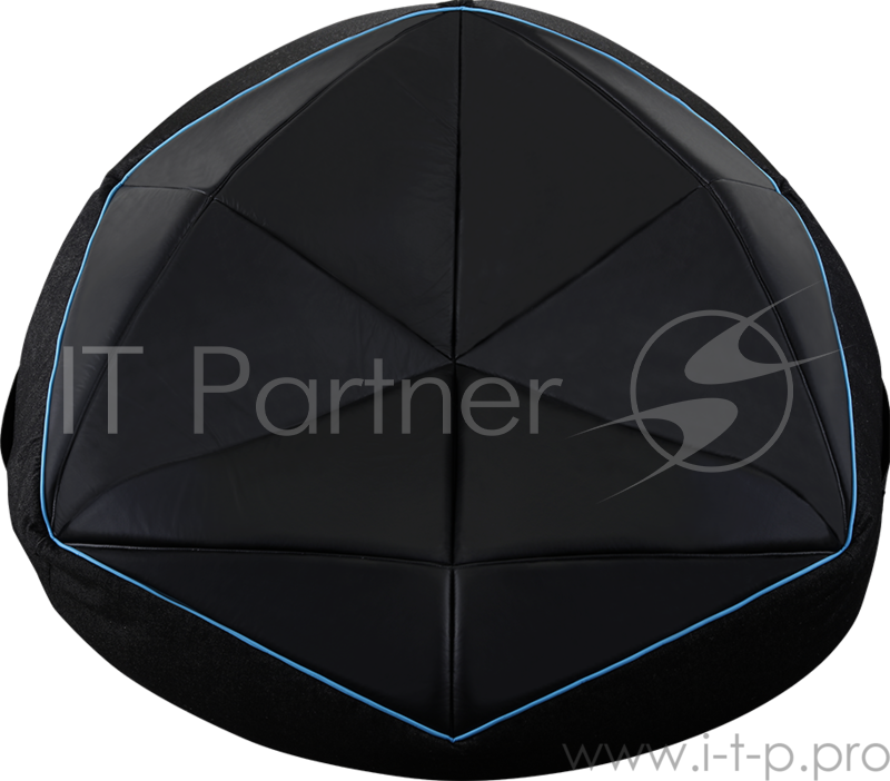 Кресло-мешок Aerocool P7-BB1 (чехол без наполнителя) , до 100 кг, джинсовая ткань, ШхДхВ: 110х110х49см, объём наполнителя: 480л (3-мм частицы)