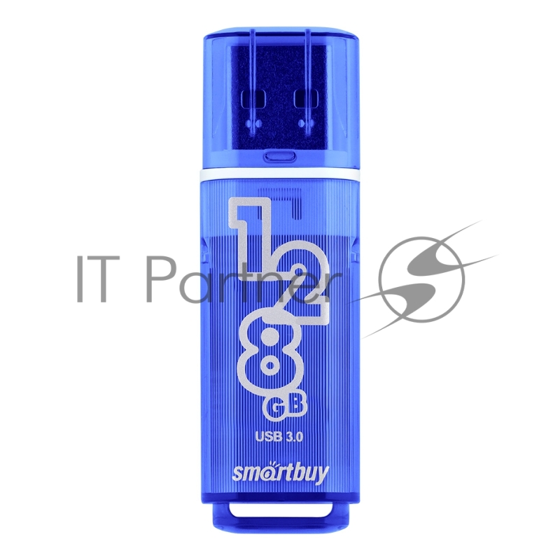 Внешний накопитель USB 3.0 Flash Drive 128GB Smartbuy Glossy Dark Blue (SB128GBGS-DB)