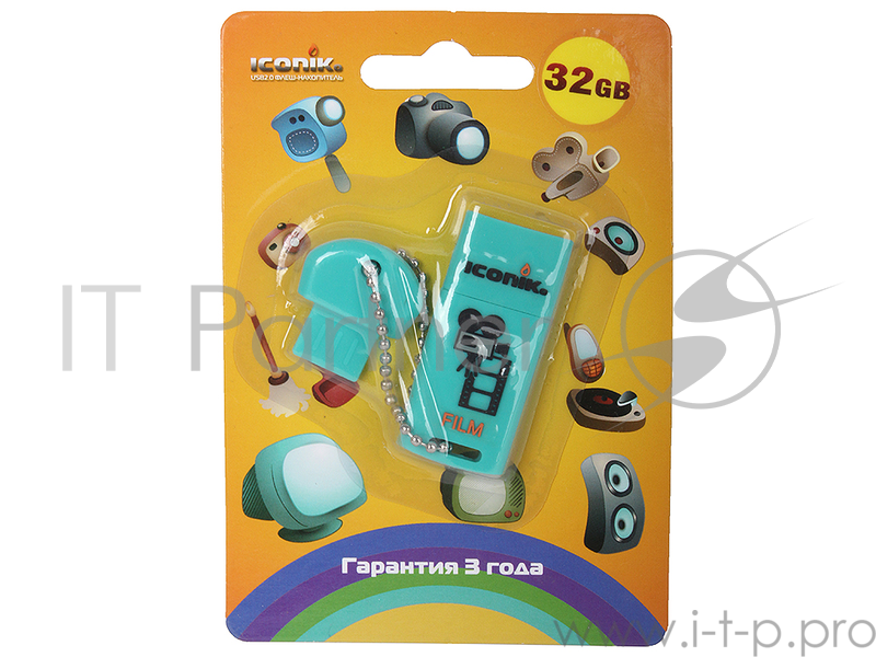 Носитель информации USB 2.0 ICONIK RB-FILM-32GB Для фильмов