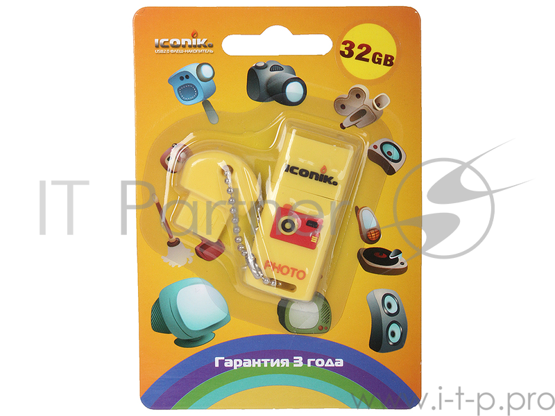 Носитель информации USB 2.0 ICONIK RB-FOTO-32GB Для фото