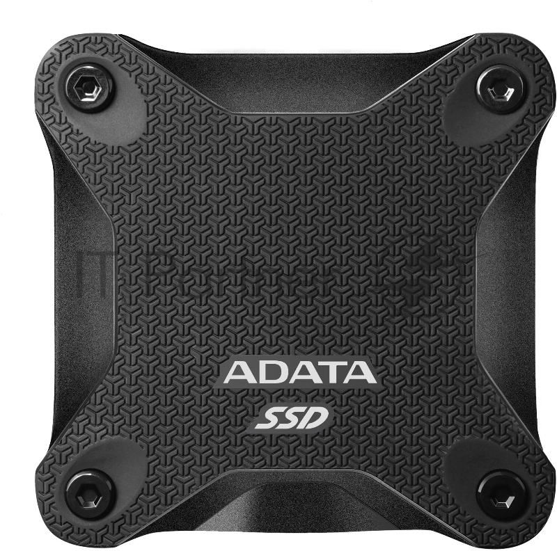 Внешний SSD ADATA External 240Gb SD600Q Series <ASD600Q-240GU31-CBK> (USB3.1, 440/430Mbs, 3D QLC, 80х15х80mm, 60g) Black