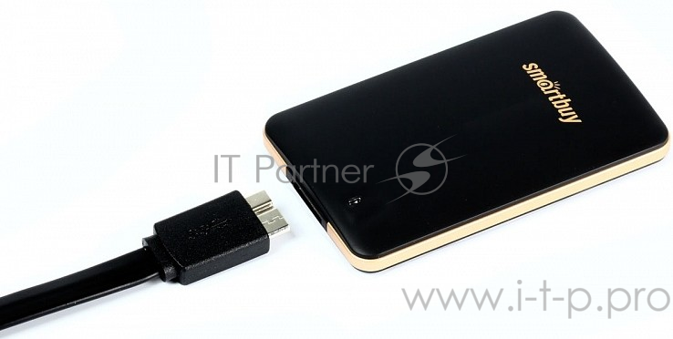 Внешний SSD Smartbuy External 1.0Tb S3 Drive <SB1024GB-S3DB-18SU30> (USB3.0, 425/400Mbs, TLC, 1.8