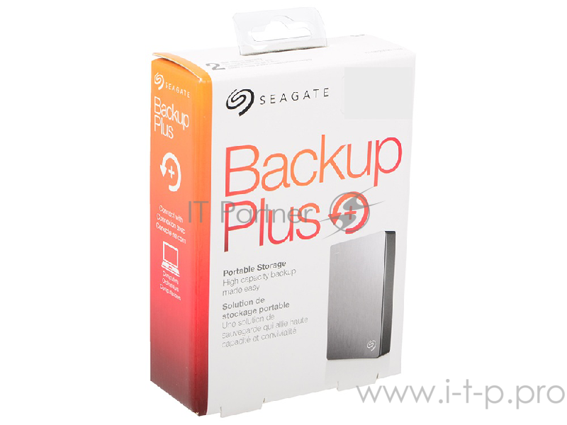 Накопитель на жестком магнитном диске Seagate Внешний жесткий диск Seagate STHP4000401 4000ГБ Seagate Backup Plus Slim Portable 2.5