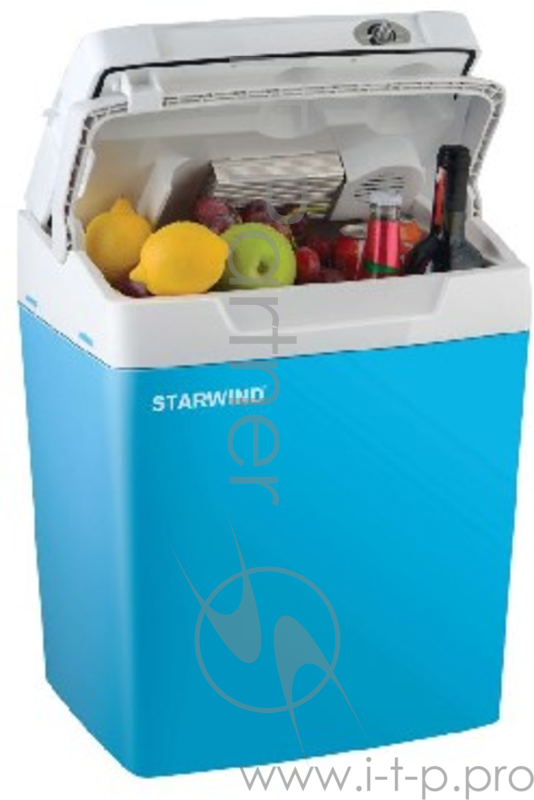 Автохолодильник Starwind CF-129 29л 48Вт синий/серый