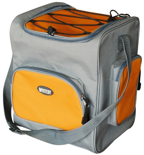 Автохолодильник Mystery MTH-16B 16л 48Вт серый/оранжевый