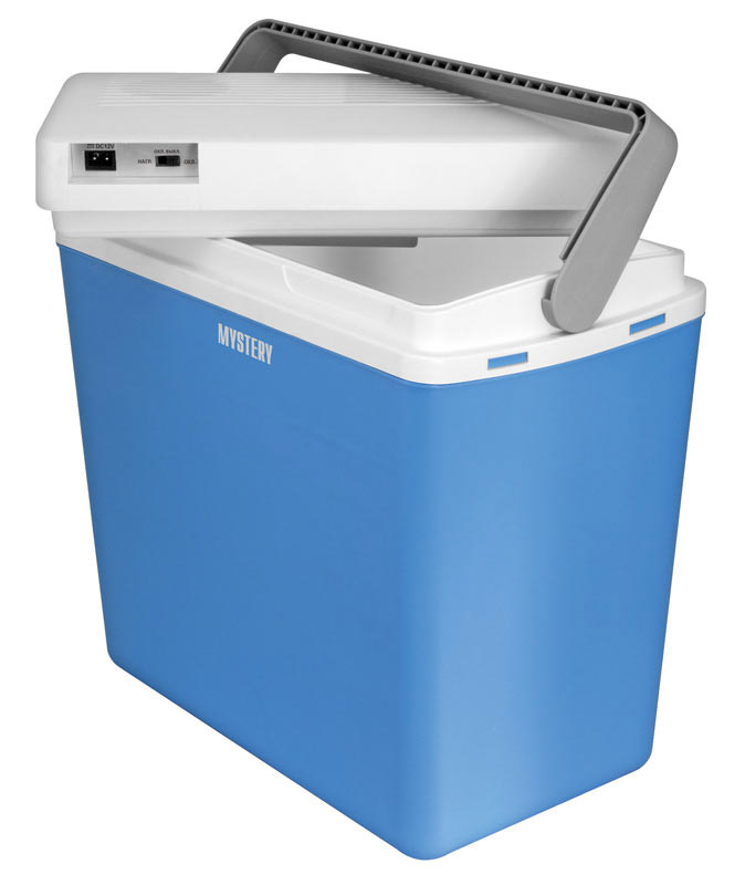 Автохолодильник Mystery MTC-243 24л 54Вт голубой/белый