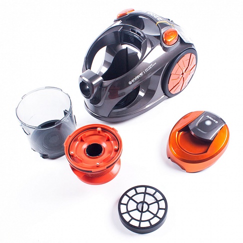 Пылесос Endever Skyclean VC-550 оранжевый/черный