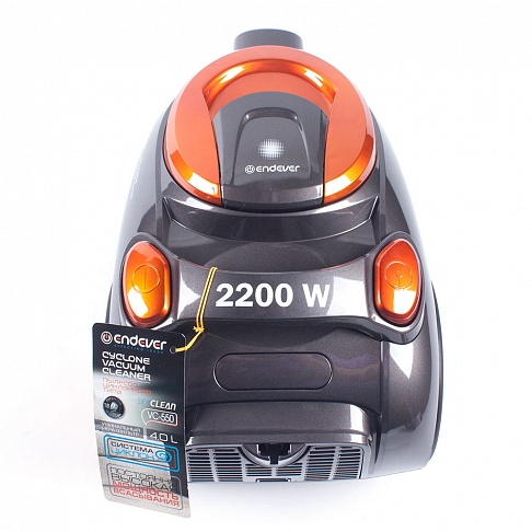 Пылесос Endever Skyclean VC-550 оранжевый/черный