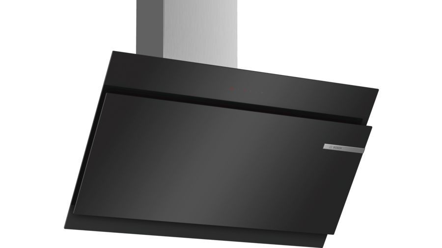 Вытяжка каминная Bosch Serie 6 DWK97JM60 черный, управление: сенсорное (1 мотор)