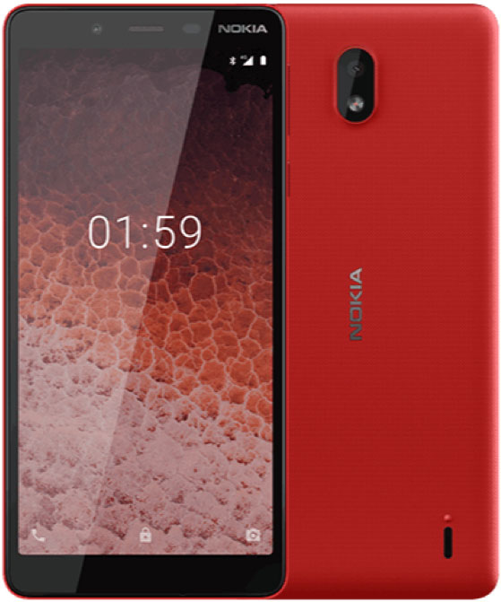 Мобильный телефон Nokia 1 PLUS DS TA-1130 RED 16ANTR01A04