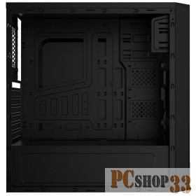 Корпус Miditower Aerocool SI-5100, ATX, черный (без БП) 58287