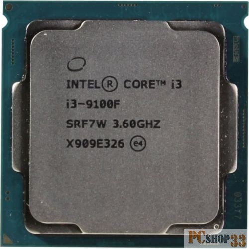 Процессор CPU Intel Core i3-9100F Coffee Lake BOX {3.60Ггц, 6МБ, Socket 1151v2}