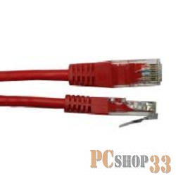 Коммутационный шнур NEOMAX (NM13001-050R) Шнур коммут. UTP 5 м, кат. 5е - красный