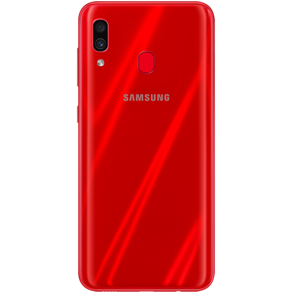Смартфон Samsung Galaxy A30 (2019) 64GB SM-A305FN/DS красный