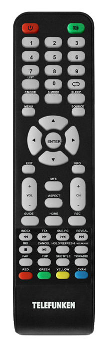 READY/50Hz/DVB-T/DVB-T2/DVB-C/