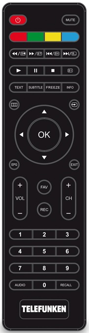 Телевизор LED 32 Telefunken TF-32S37T2 черный