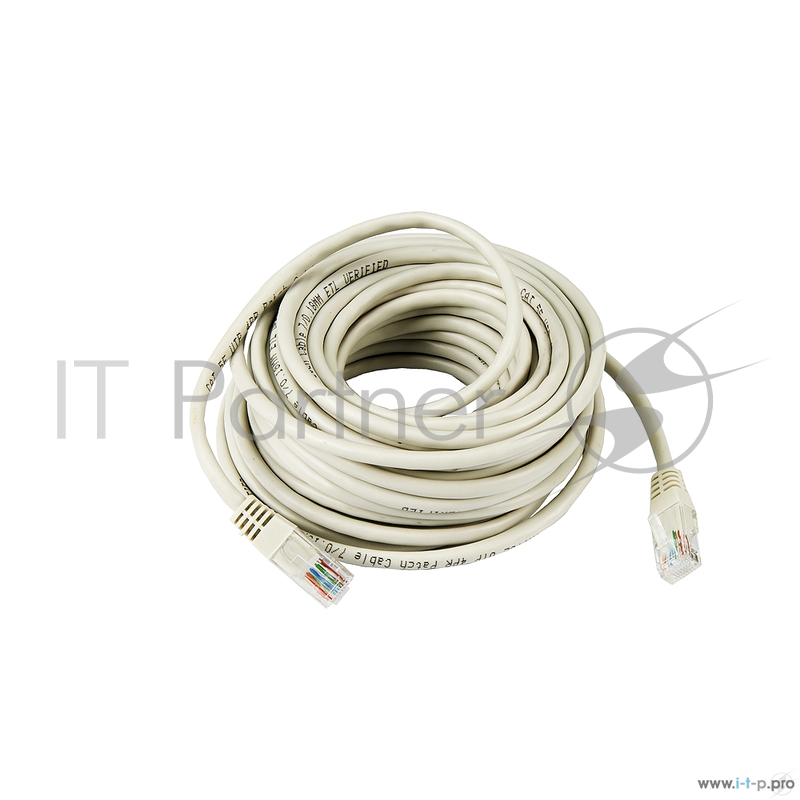 Коммутационный шнур Neomax Шнур коммутационный UTP 10м, гибкий, Категория 5е CCA