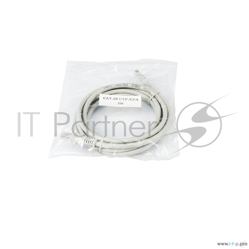 Коммутационный шнур Neomax Шнур коммутационный UTP 2.0м, гибкий, Категория 5е CCA