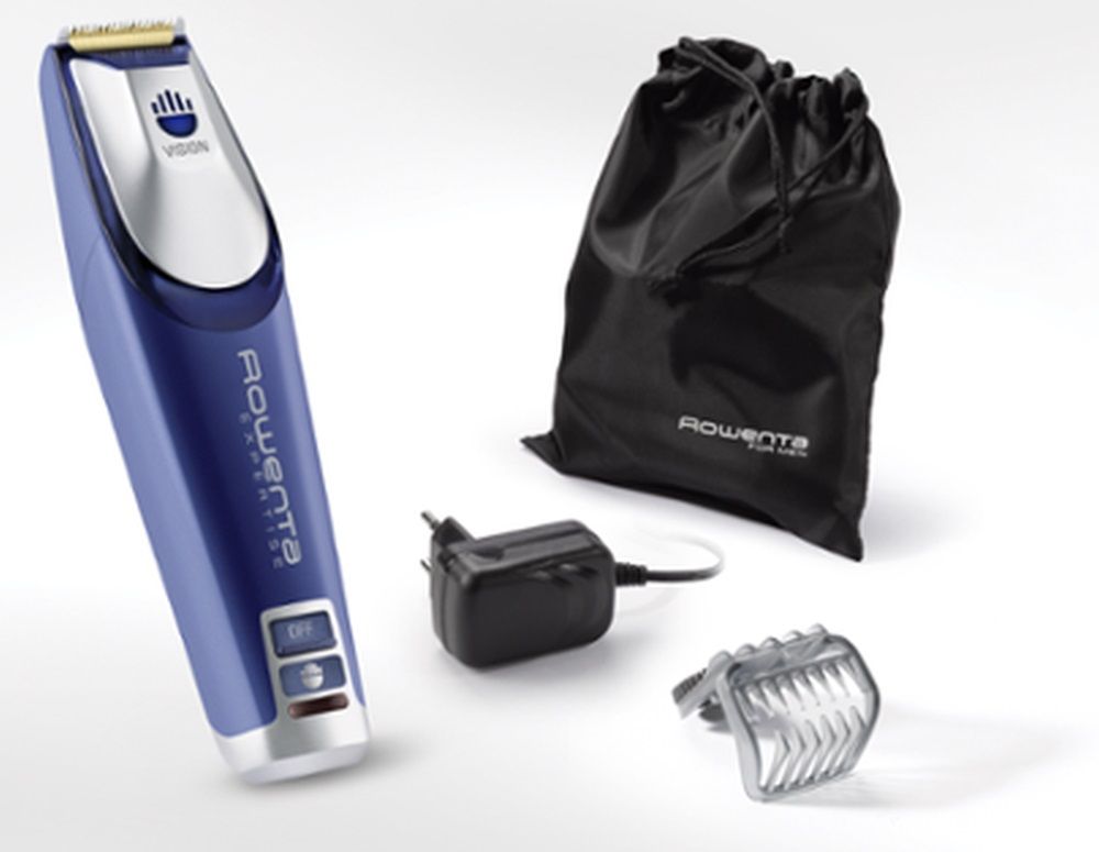 Триммер Rowenta TN3450F0 синий (насадок в компл:1шт)