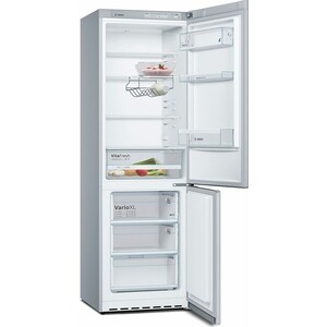 Холодильник BOSCH KGV36XL2AR, двухкамерный, нержавеющая сталь