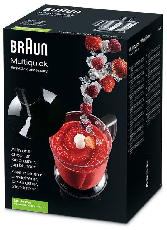 Измельчитель электрический Braun MQ40 черный