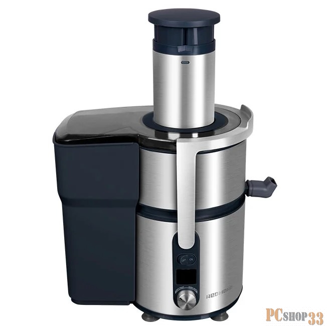 Соковыжималка центробежная Redmond RJ-M908 1000Вт рез.сок.:750мл. серебристый