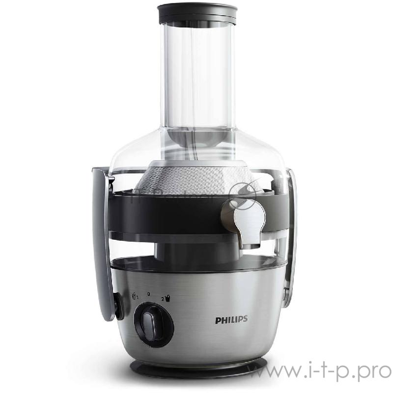 Соковыжималка центробежная Philips HR1922/20 1200Вт рез.сок.:1000мл. серебристый/черный