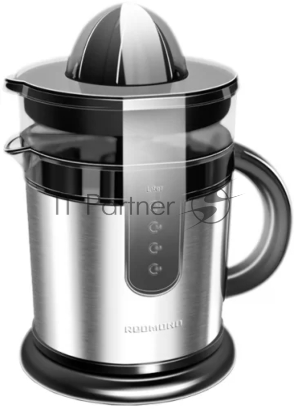 Соковыжималка центробежная Redmond RJ-913 40Вт рез.сок.:1200мл. серебристый/серый