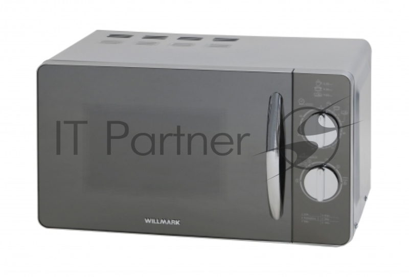 Микроволновая печь WILLMARK WMO-202MHS (20л, 700Вт, механ. ПУ, ручка д/отк. дв., серый)