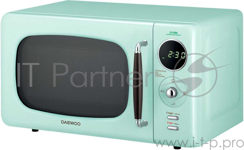 Микроволновая Печь Daewoo KOR-669RM 20л. 800Вт мятный