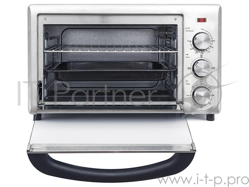 Электропечь Kitfort КТ-1702 28л. 1500Вт серебристый/черный