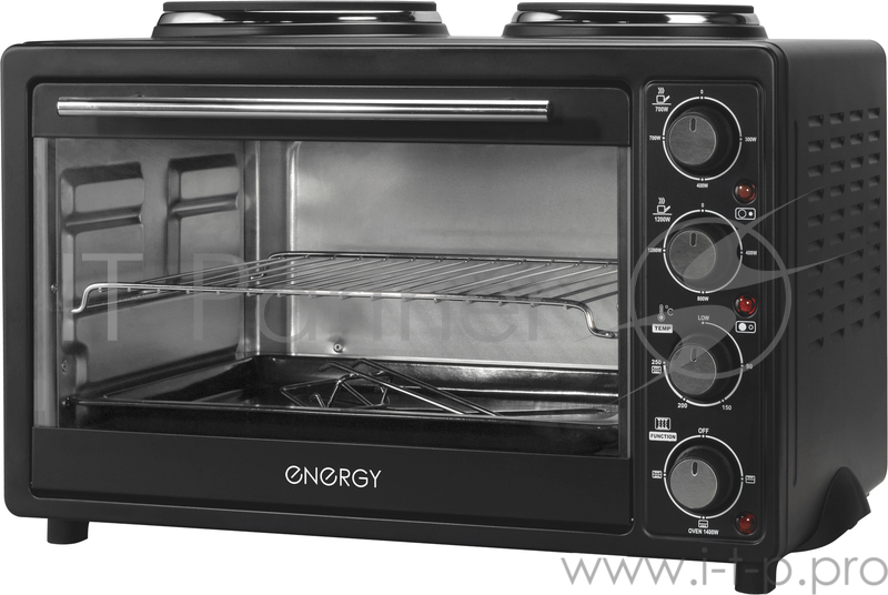 Духовка электрическая ENERGY GН30-В стальной корпус