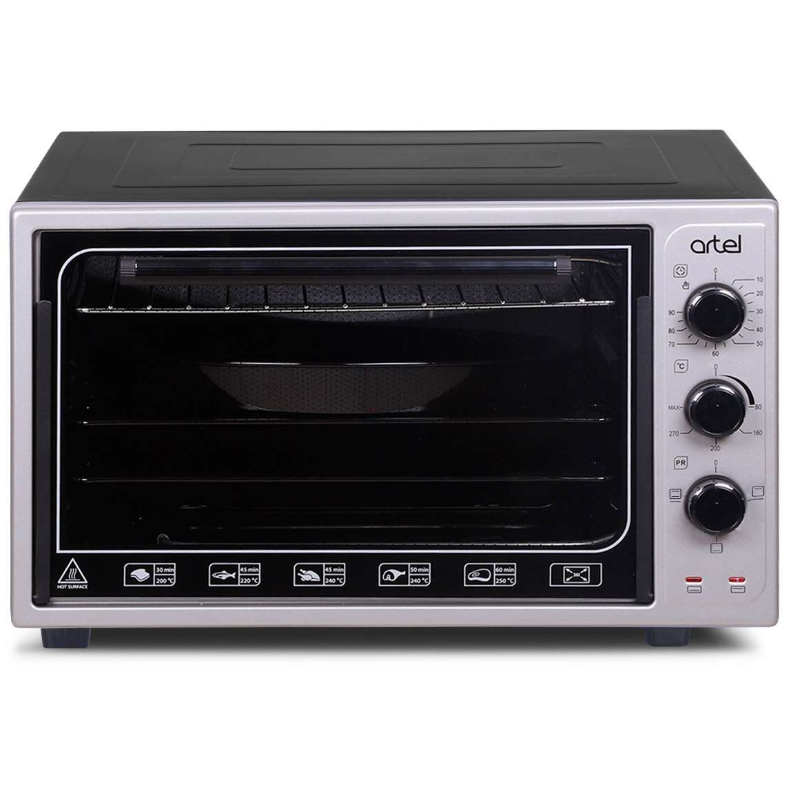 Мини печь ARTEL MD 3618 Е серо-черная