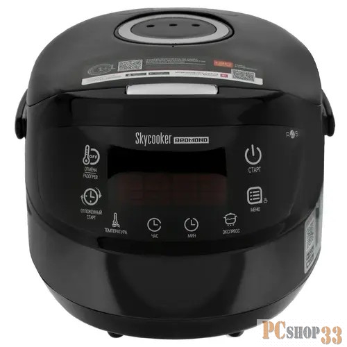 Мультиварка Redmond SkyCooker RMC-M903S 5л 1000Вт черный/серебристый