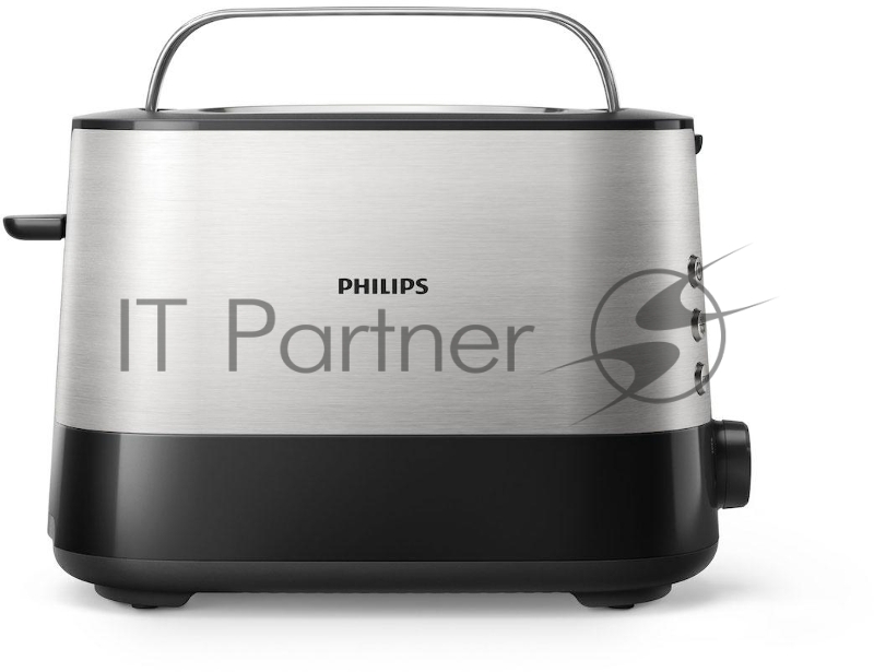 Тостер Philips HD2635/90 950Вт серебристый/черный