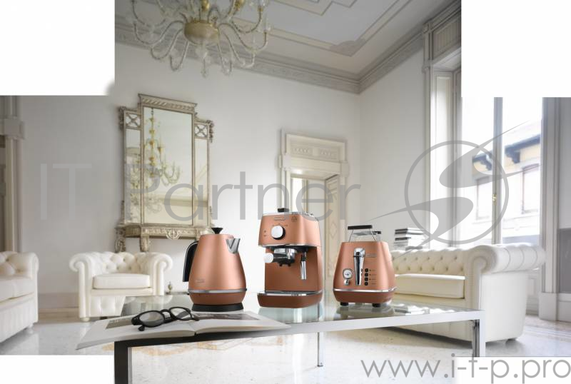 Тостер Delonghi CTI2103.CP 1800Вт медь